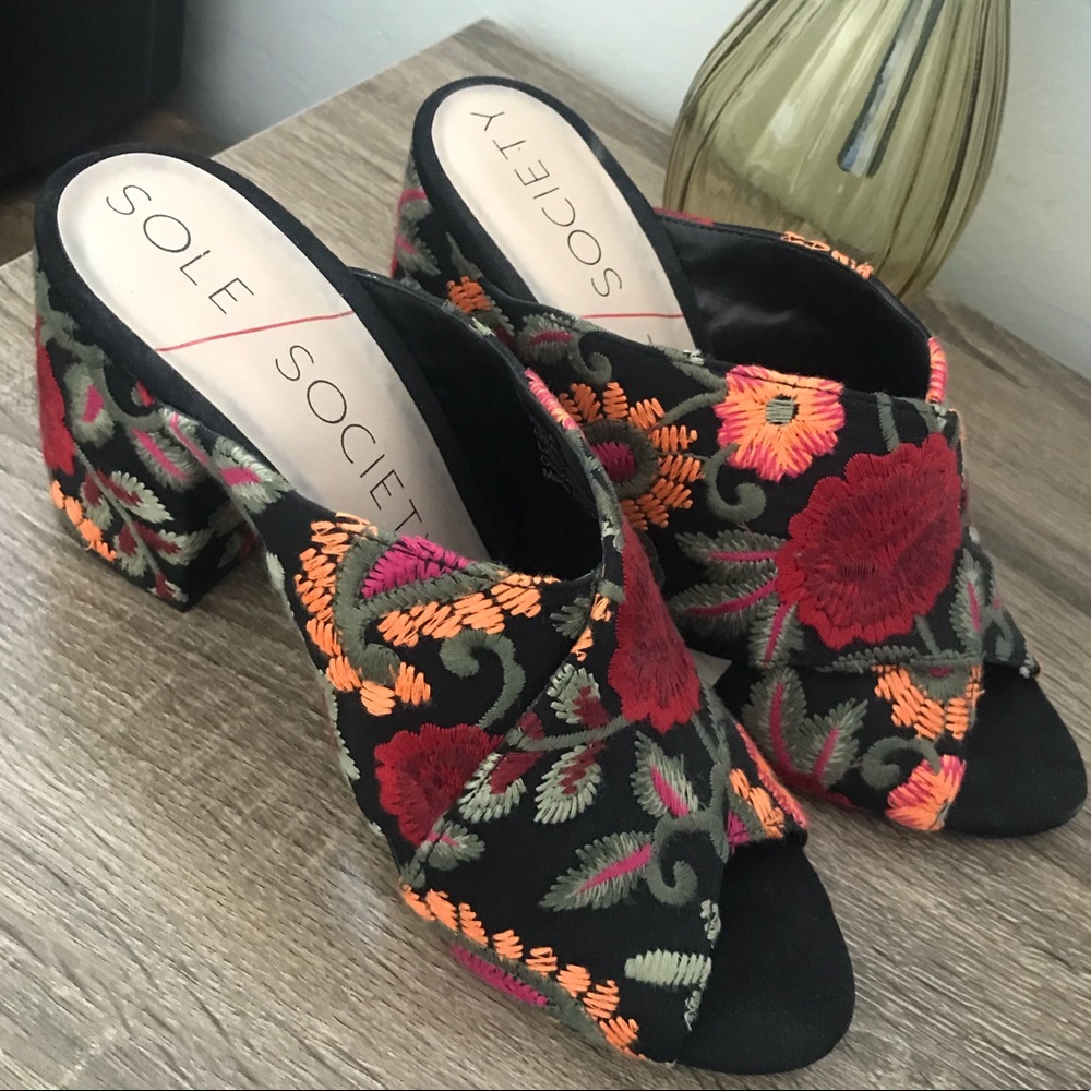 Sole Society Luella Criss Cross Mule